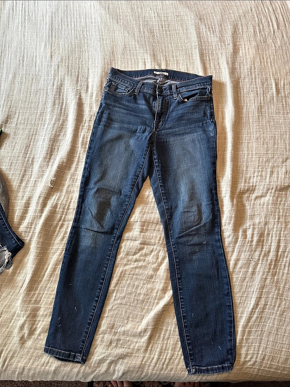J Brand Skinny Jeans Blue Waist 6